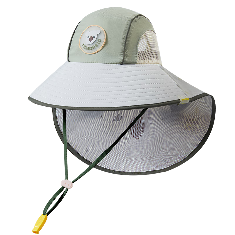 Lemonkid Kids Sun Protection Hat Unisex UV Protection Beach Baby Wide Brim Sun Hat