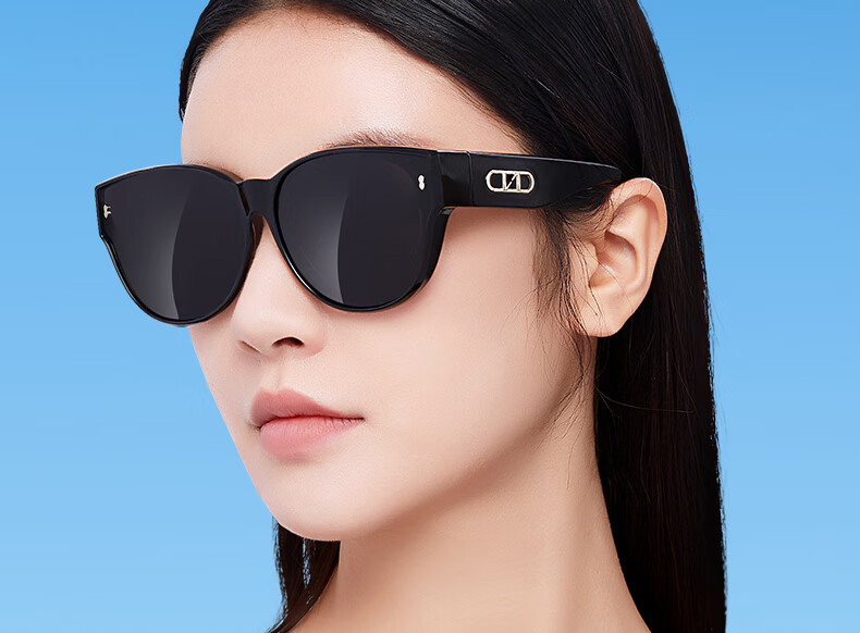 One&one Myopia Polarized Clip-On Sunglasses for Women, UV Protection Sun Glasses with Clip-On Lenses for Men's Glasses 5