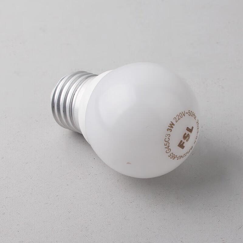 FSL Foshan Lighting LED Bulb Energy-saving 3W E27 Large Screw Base Cool White 6500K