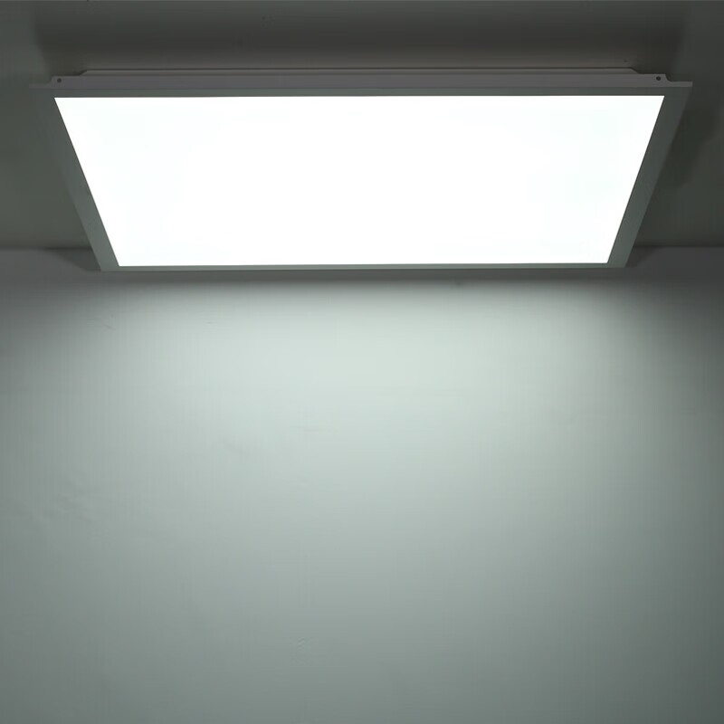 FSL Foshan Lighting LED Integrated Ceiling Panel Light Flat Panel Embedded Aluminum Buckle Ceiling Light 42W Cool White White Frame Size 600*600