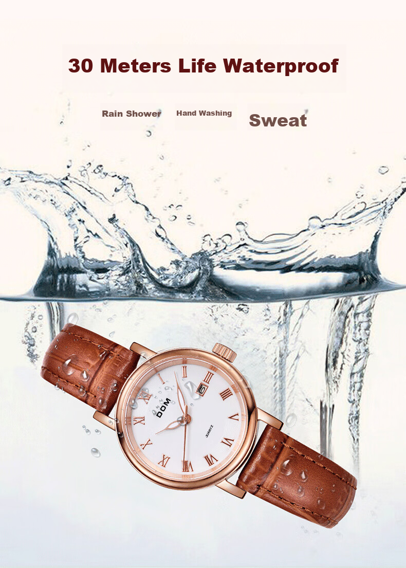 DOM2026 New Brand Watch for Women, Top Ten Famous Watches, Mechanical And Quartz Style, Suitable As Birthday Gift for Female High School Students And Wome 9