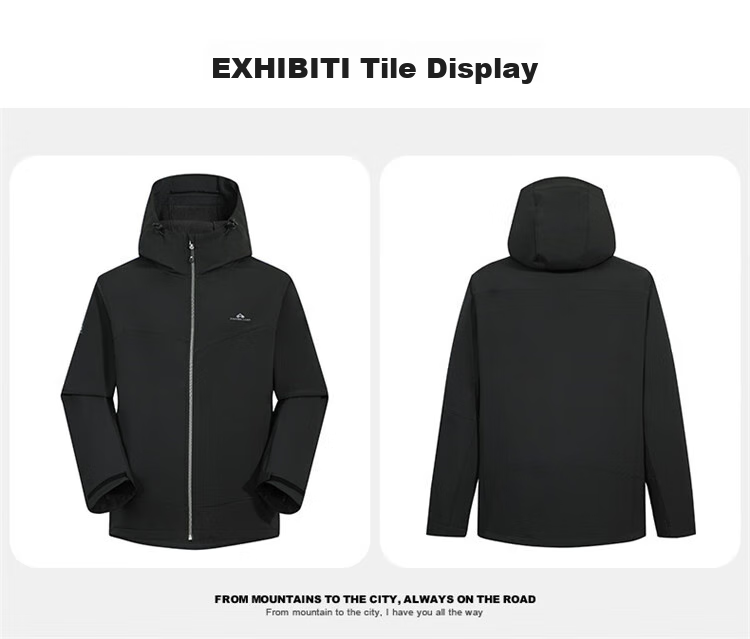 Toread Seals Men's Softshell Jacket Spring Outdoor Mountaineering Fleece Lined Warm Windproof Breathable Sports Loose Fit Coat 18