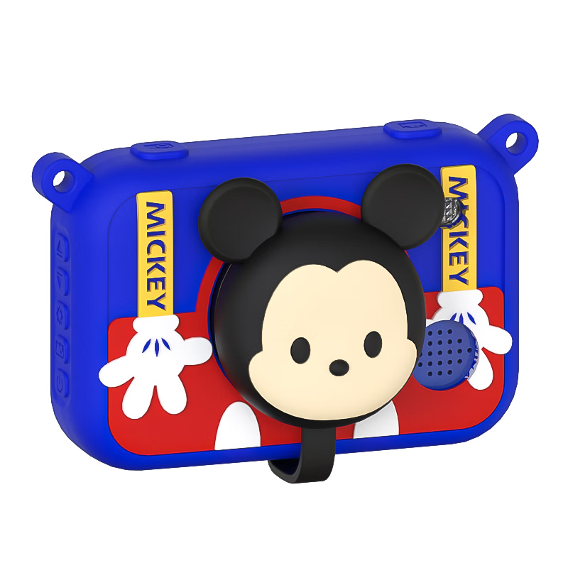 Disney Children's Digital Camera, Compact Student Camera for Photography And Travel, Portable Touchscreen Dual Camera, Birthday Gift Toy, CX5 Touchscreen Version Mickey Mouse