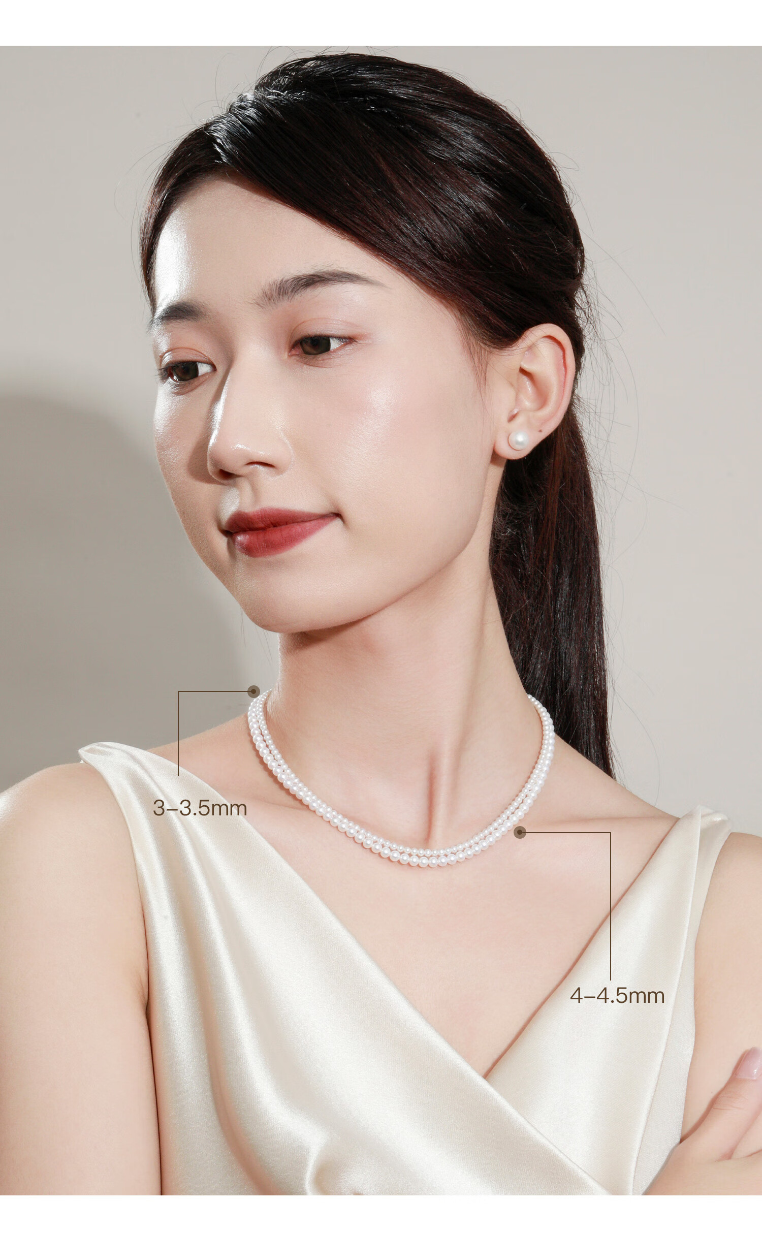 GiO Jewelry Freshwater Pearl Necklace, Youthful Style Collarbone Chain, Gift for Girlfriend, Wife, Mother's Day Present 11