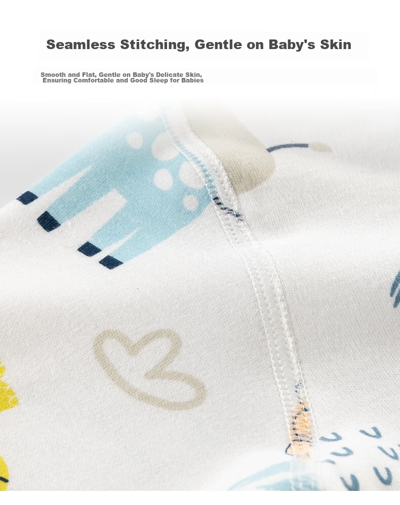 Huanxixiaoxiong 6 Months - 3 Years Old Baby Boy Autumn Underwear Set, Infant Spring And Autumn All-Cotton Class A Separate Girls Autumn Top And Pants Set 1