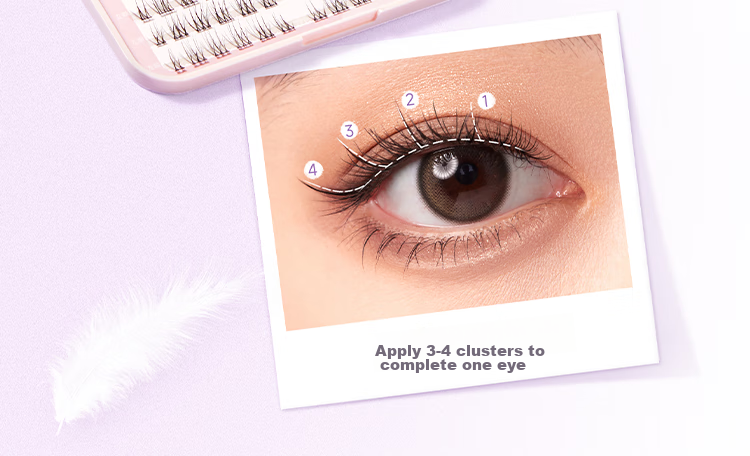 Everbab Sunflower Natural Lash Effect False Eyelashes, Elegant And Graceful Qixi Gift 20