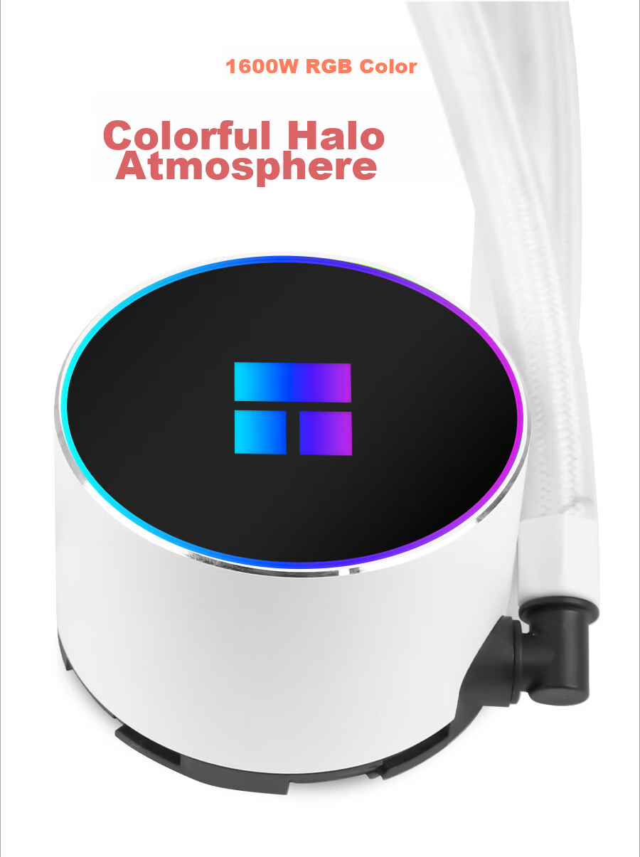 Thermalright Frozen Magic 360 WHITE ARGB V2 All-In Liquid Cooler with Full Metal Mounting Brackets FM360 WHITE ARGB V2 5