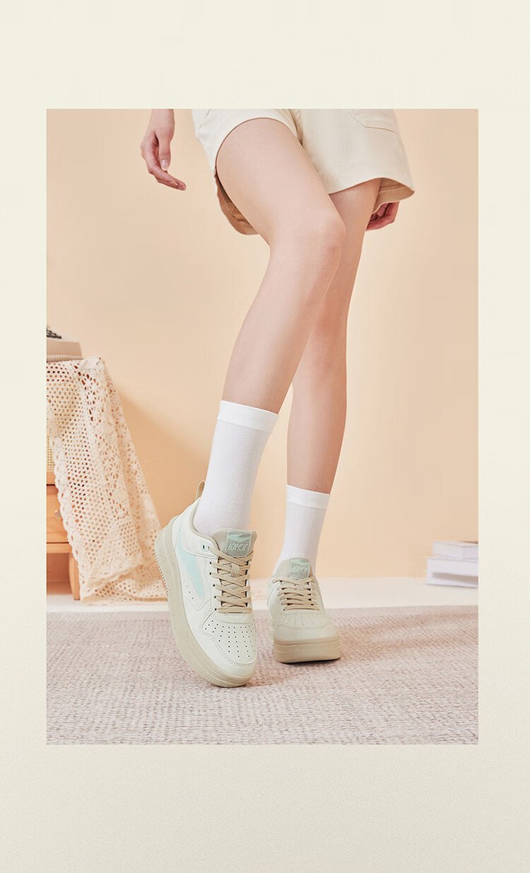 ERKE Women's Sneakers, Summer New Style Breathable Versatile Casual Shoes, Thick-Soled Comfortable Sports Shoes | Wanku 2.0 11