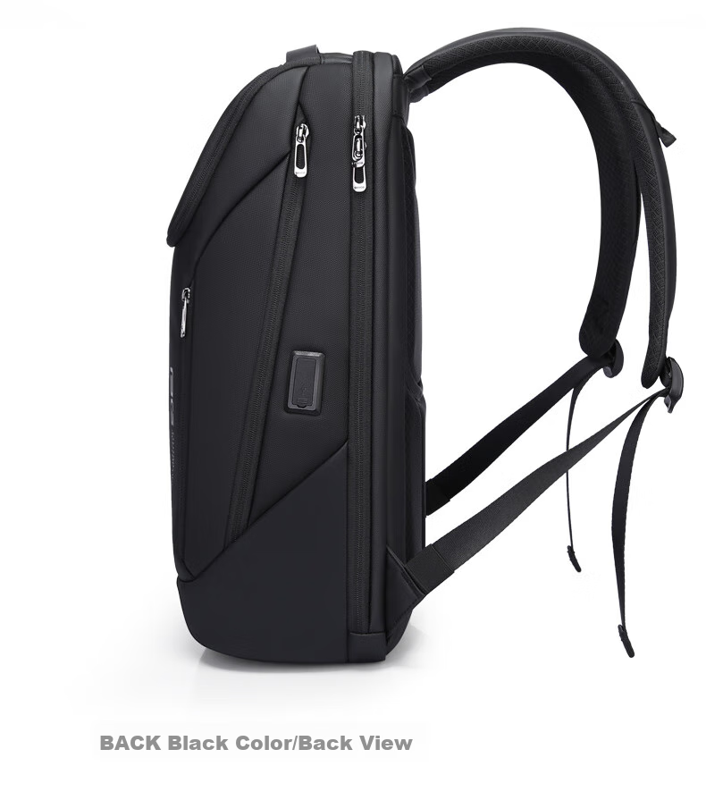 Bange Backpack, Men's Business Backpack, Large Capacity, College Student Schoolbag, Travel Bag, 16-Inch Laptop Bag 15