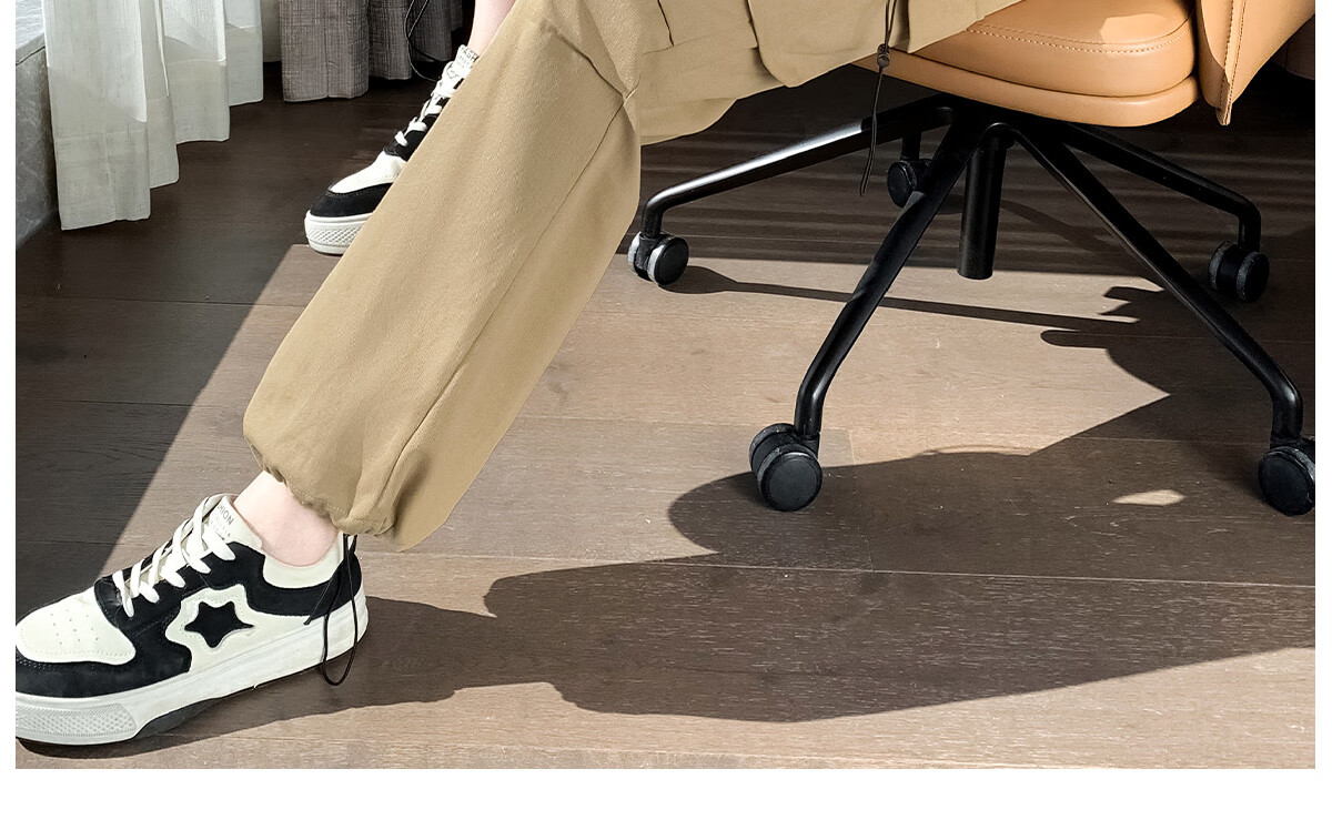 Halo Queen Women's Casual Pants, American-Style Breathable Loose Cargo Pants, High-Waisted Draping Parachute Pants H13KK2711 14