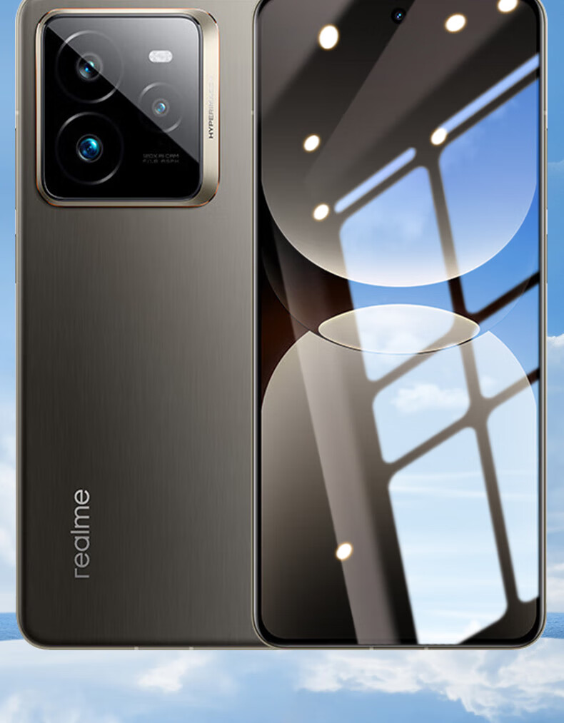 Baozou [Compensation for Defective Products] Tempered Glass Screen Protector for Realme GT7 Pro, Curved Full-Screen High-Definition Anti-Fingerprint Glass Film for Realme GT7 Pro Smartphone 2