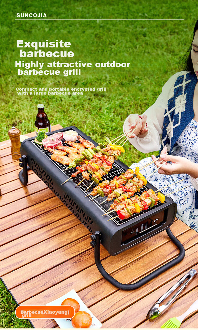 Suncojia BBQ Charcoal Bamboo Wood Charcoal Grill Fuel Hardwood Charcoal Smokeless Heating Charcoal for Hot Pot and Tea Cooking 1