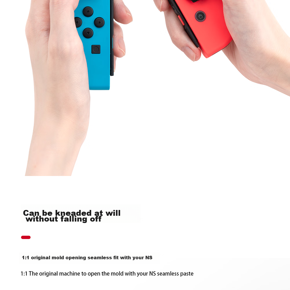 Jixiang Bobo Cat Switch Joy-Con Capsule, Compatible with OLED/NS/LITE Silicone Protective Cover for Joy-Con Controller, 4-Piece Set, Gaming Accessories 10