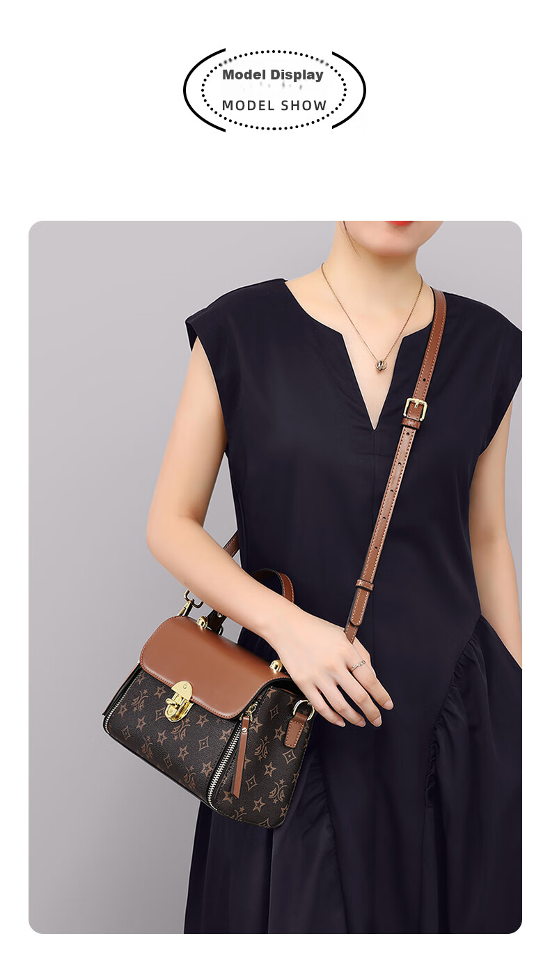 Aiqinghai Handbag, Women's Crossbody Bag, Shoulder Bag, Phone Bag, Light Luxury Brand, Birthday And Mother's Day Gift, Practical Present for Mom 9