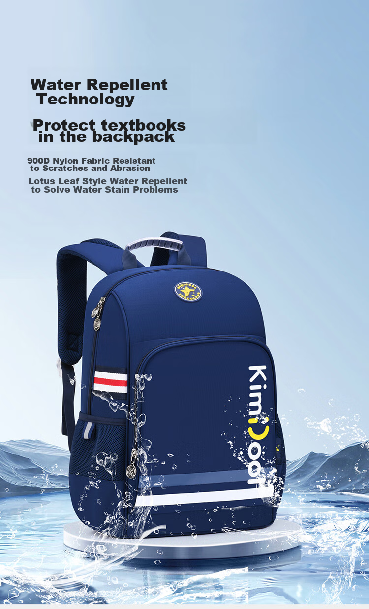 KVG Schoolbag for Primary School Students, Children's Backpack with Spine Protection And Load Reduction, for Grades 1-3, Girls And Boys, Double Shoulder Bag 9