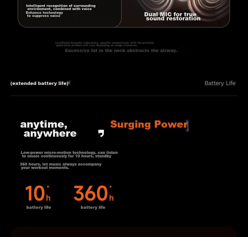 Aiwa G3 [With Built-In 32GB Large Memory], Bone Conduction Bluetooth Headphones, Sports Swimming Professional IPX7 Waterproof, Wireless Non-In Open-Ear Design, Sweat-Resistant, Long Battery Life 30