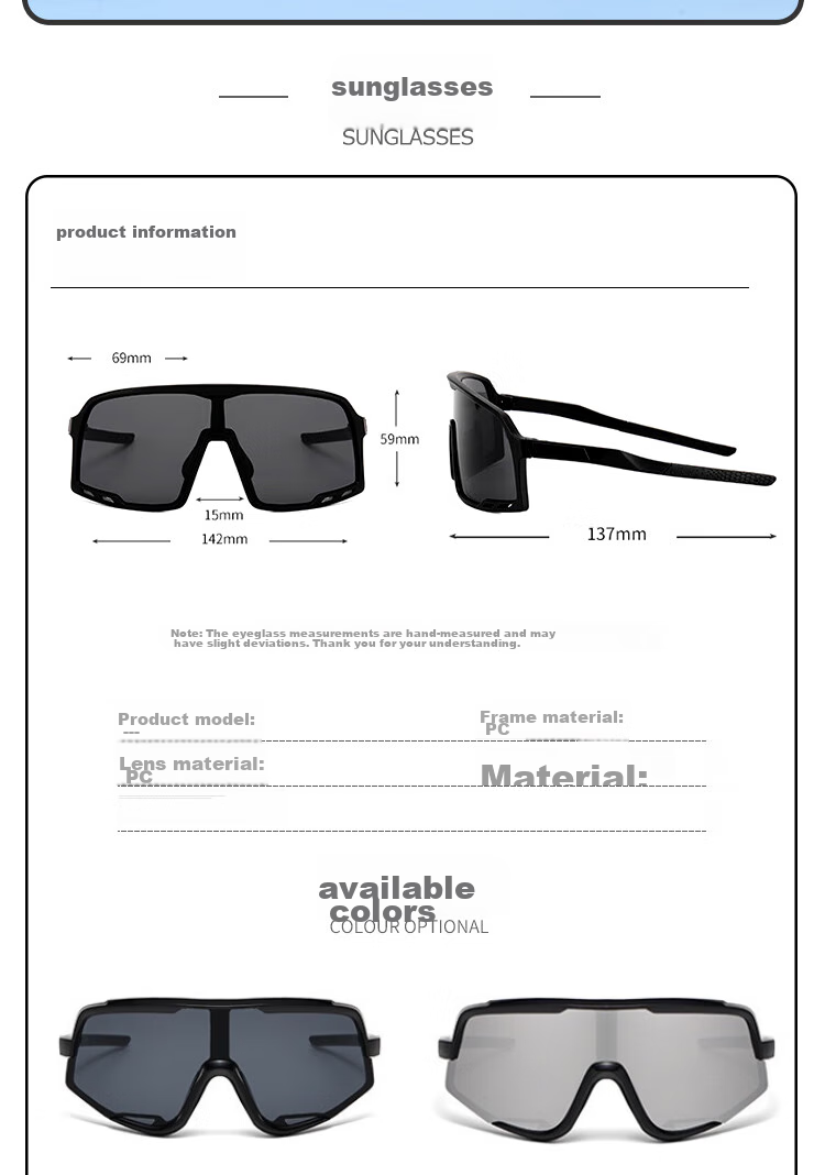 LOVECRAFT Children's Cycling Glasses with Black Frame And Night Vision Lenses, Youth Sports Outdoor Sunglasses, Protective Windproof Eyewear for Fathers 2