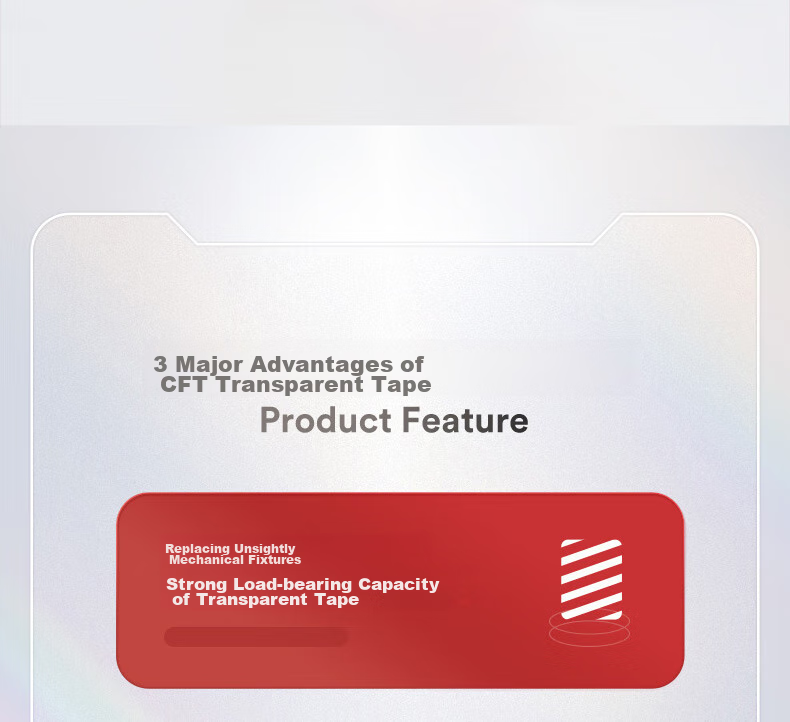 3M Double-Sided Tape, Strong Adhesive, Traceless, Heat-Resistant, 4910 Model, Suitable for Office, Home Decoration, Daily Use, Car Use, Transparent Strong Version, 15mm* 3M Single Roll 2