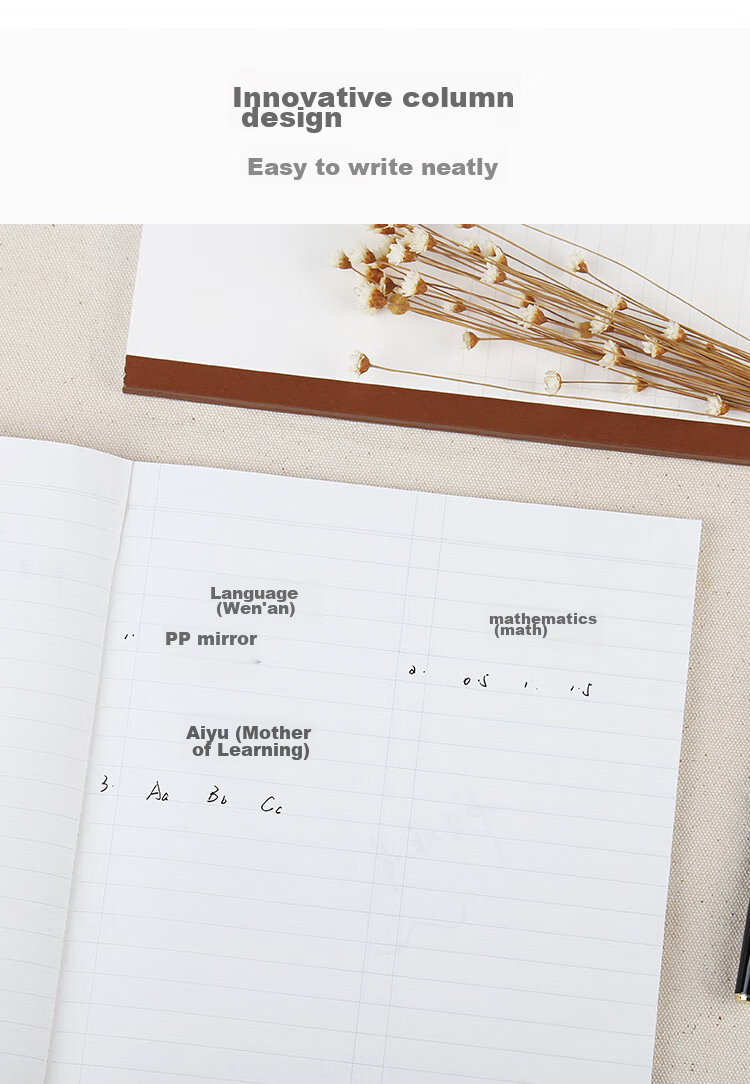KOKUYO Campus Wireless Binding Notebook Soft Cover Notebook with Dividers B5/60 Sheets 3 Books (Random Color) WCN-CNB1633 4