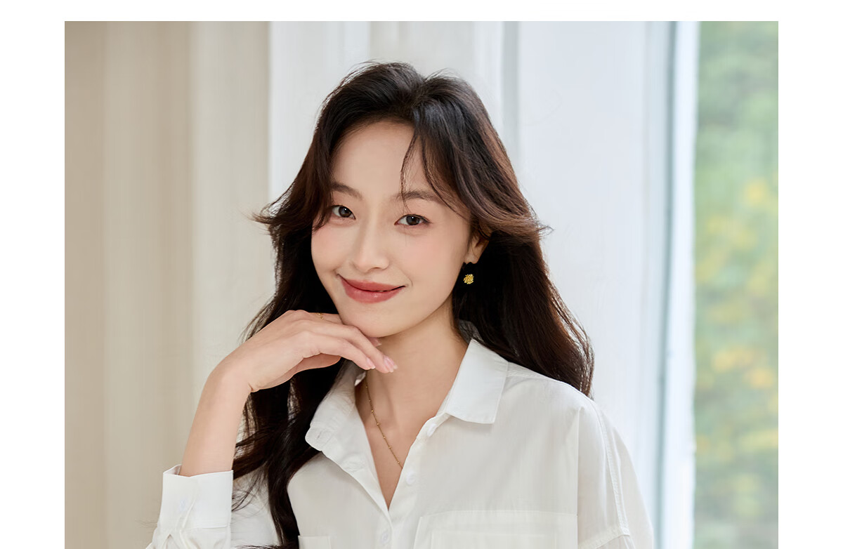 Halo Queen Long-Sleeve Shirt for Women, Loose-Fitting Casual Style, Mid-Length Student Top Outerwear, White Casual Blouse H52S052 6