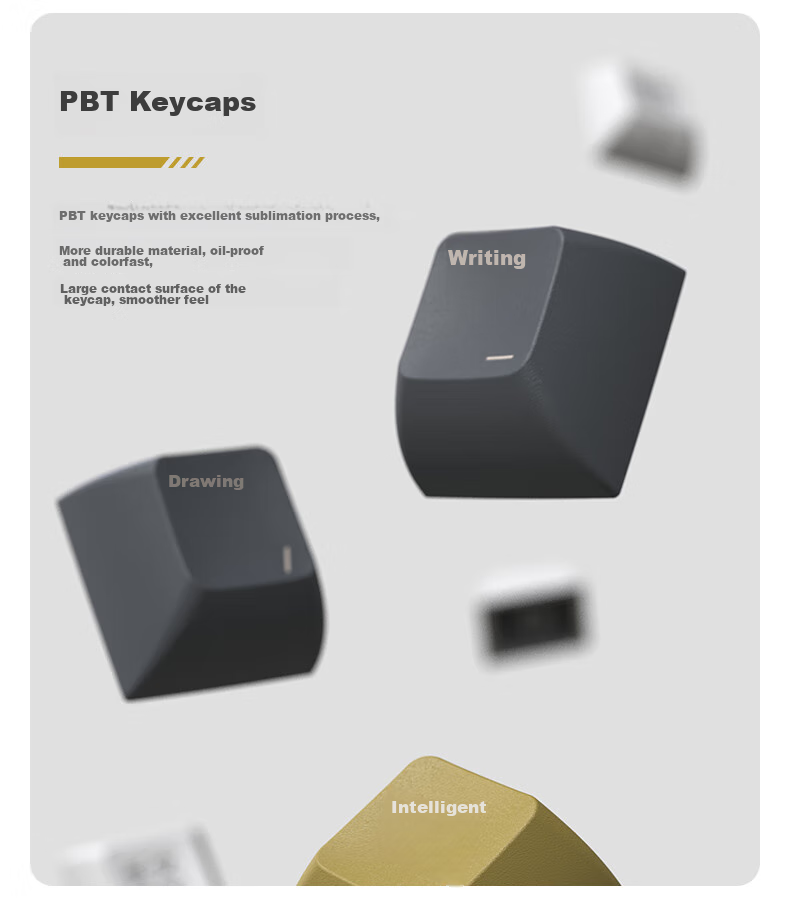 Mimouse MK17AI Keyboard, Small 17, Supports AI Video Drawing Meeting Recording Writing PPT, Mechanical Digital Smart Keyboard, Wireless Tri-Mode Bluetooth 14