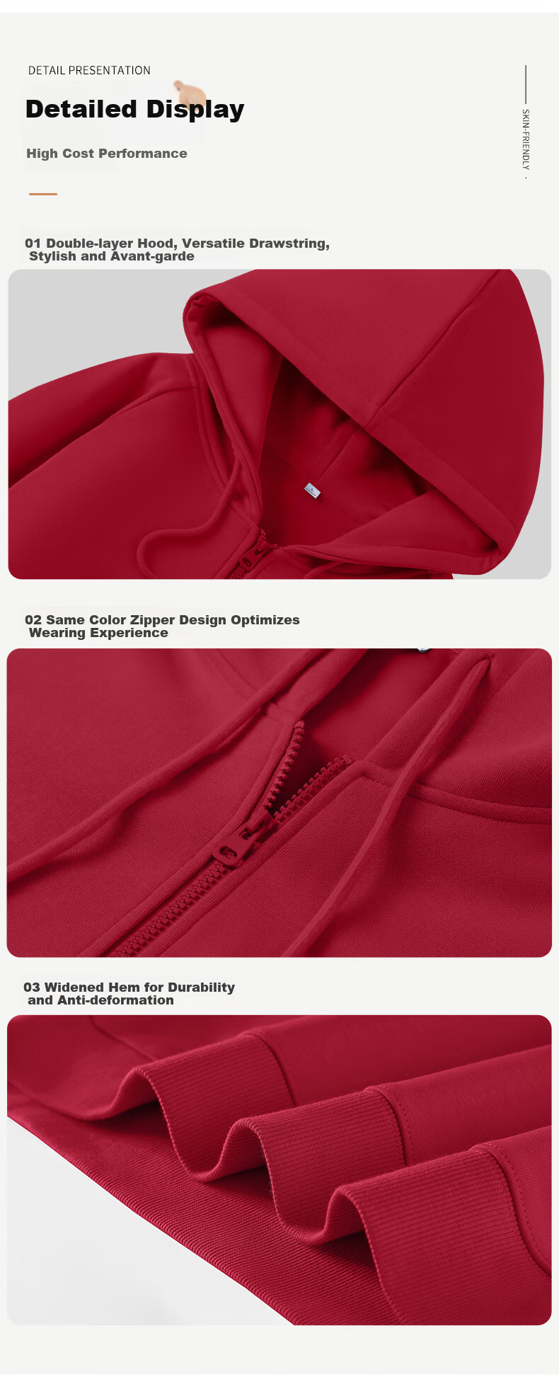 MJ STYLE Short Hoodie Cardigan Jacket for Women, Spring 2026, Raglan Sleeve Design, Petite Casual Versatile Long-Sleeve Top 9