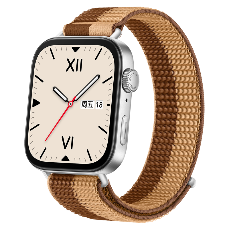 Xiaopijiang Compatible with Huawei Watch WATCH FIT5 Strap, Sports Nylon Loop Band, Suitable for Huawei Fit5pro/fit4pro/fit4/fit3, Breathable Quick-Dry Watch Band