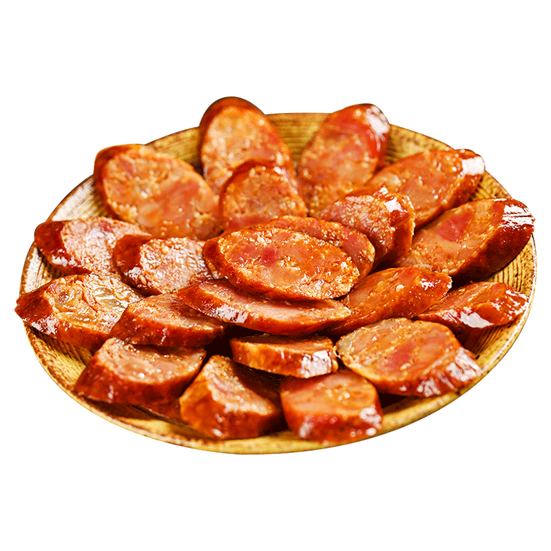 蜀腊人家风干麻辣香肠无烟熏四川特产腊肠年货节日送礼烹饪食用496g