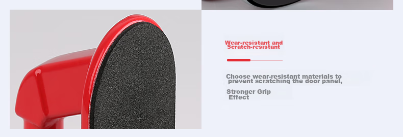 Etravel Door Stopper Travel Strong Door Blocker Card Door Opener for Women's Self-Defense Anti-Theft Essential Device Hotel Guesthouse Home Portable Safety Lock Door Stopper China Red 13