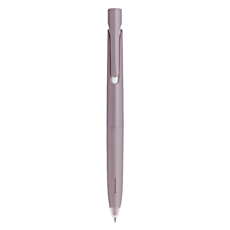 ZEBRA bLen Gel Pen, 0.38mm Bullet Tip, Quick-Drying Retractable Signing Pen, Student Finance Office Pen, JJXZ66, Dark Brown Barrel with Black Ink, Single Pe