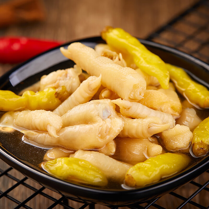 有友 泡椒凤爪 山椒味95g 追剧必备零食 办公室休闲零食小吃 