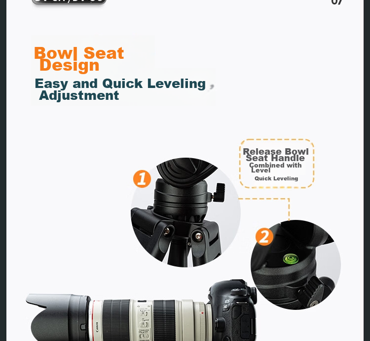 Fotopro DV-3C Upgraded Version, 1.8-Meter Video Shooting And Recording Camera, Mirrorless Camera Hydraulic Head, Carbon Fiber Tripod 18