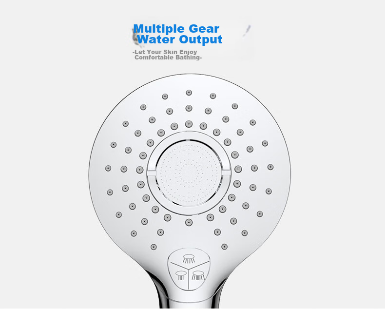 FAENZA Shower Pressure-Boosting Handheld Shower Head, Single-Handed Shower Sprayer, Water Spray Head F3A9805C 5