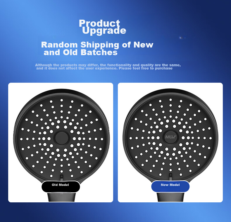 Muvi High-Pressure Shower Head Set, Complete Spray Kit, Bath Shower Head with Hose, High-Pressure Bathroom Handheld Shower Head 21
