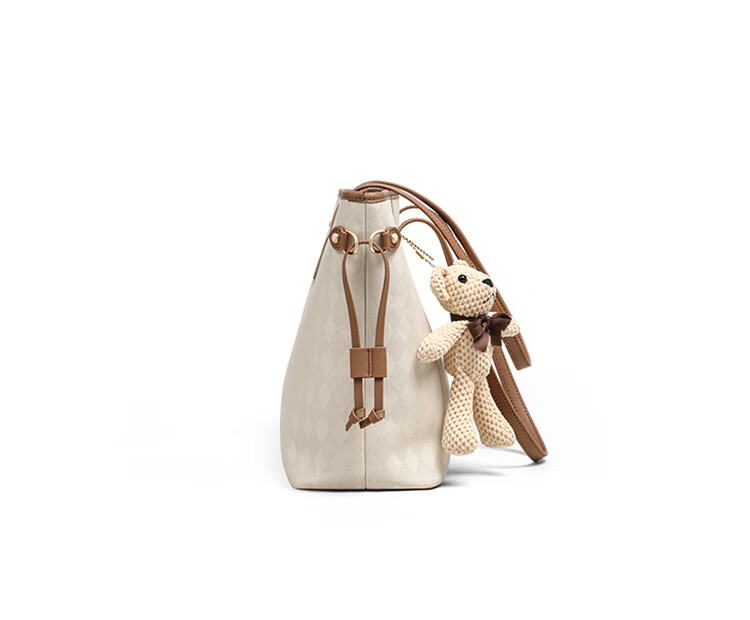 C.BANNER Leather Handbag for Women, Tote Bag with Large Capacity, Shoulder Bag, Light Luxury Brand, Birthday Gift for Girlfriend on May 20th 8