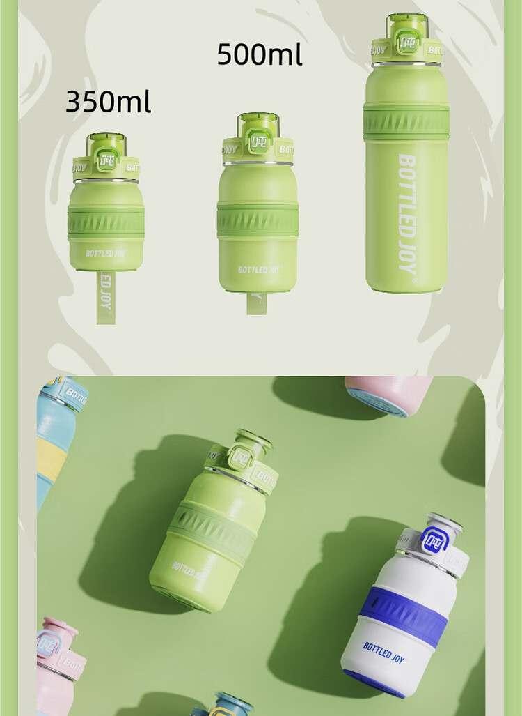 Dundun Bottled Joy Insulated Tumbler, 316 Stainless Steel, Large Capacity Cup, Water Bottle for Children And Students, Gift 22