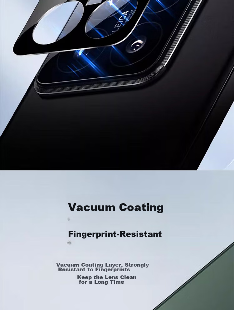 ESCASE Xiaomi 14 Camera Lens Protector, High-Definition Tempered Glass Film, AR Anti-Glare Full Coverage Phone Rear Camera Protective Film, Shockproof, Anti-Fingerprint, Ultra-Thin Glass Screen Protector 8