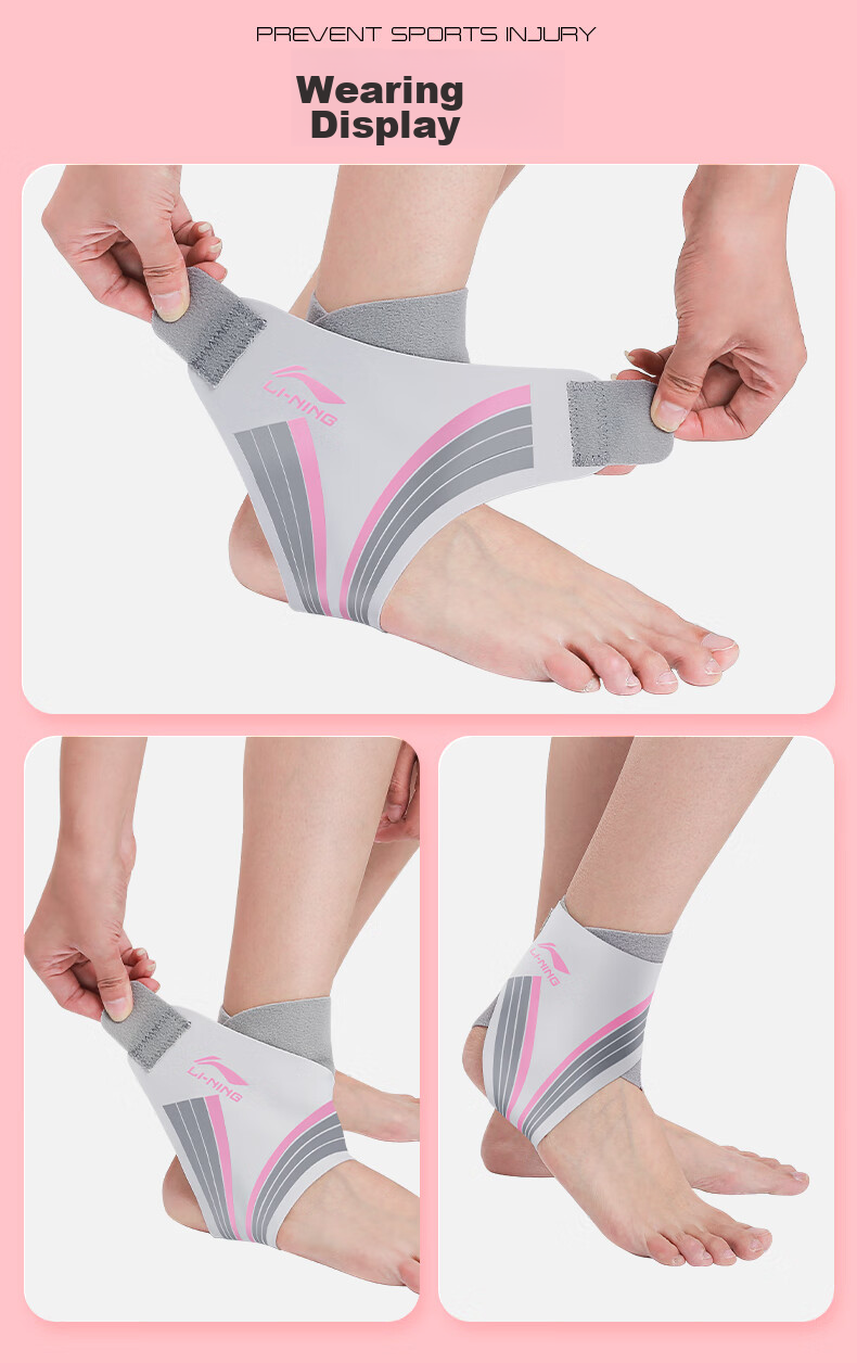 Li-Ning Ankle Brace for Men And Women, Sports Ankle Support, Basketball And Soccer Injury Prevention, Joint Stabilizer, Foot And Ankle Protector 22
