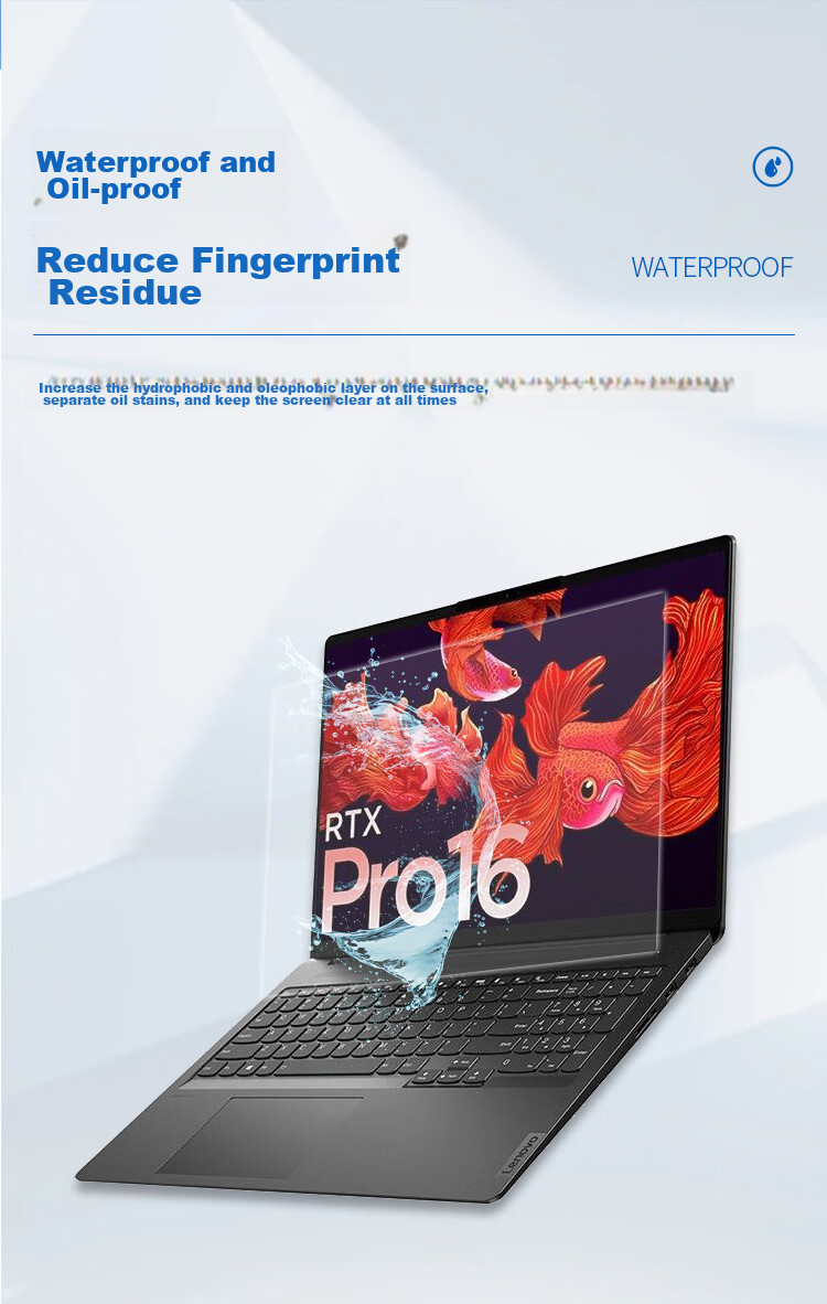 JPLAYER Screen Protector for Lenovo ThinkPad E15/P15V/E590/580/T580/590/570, 15.6-Inch Laptop, High-Definition Clear LCD Film, 2 Pieces 6