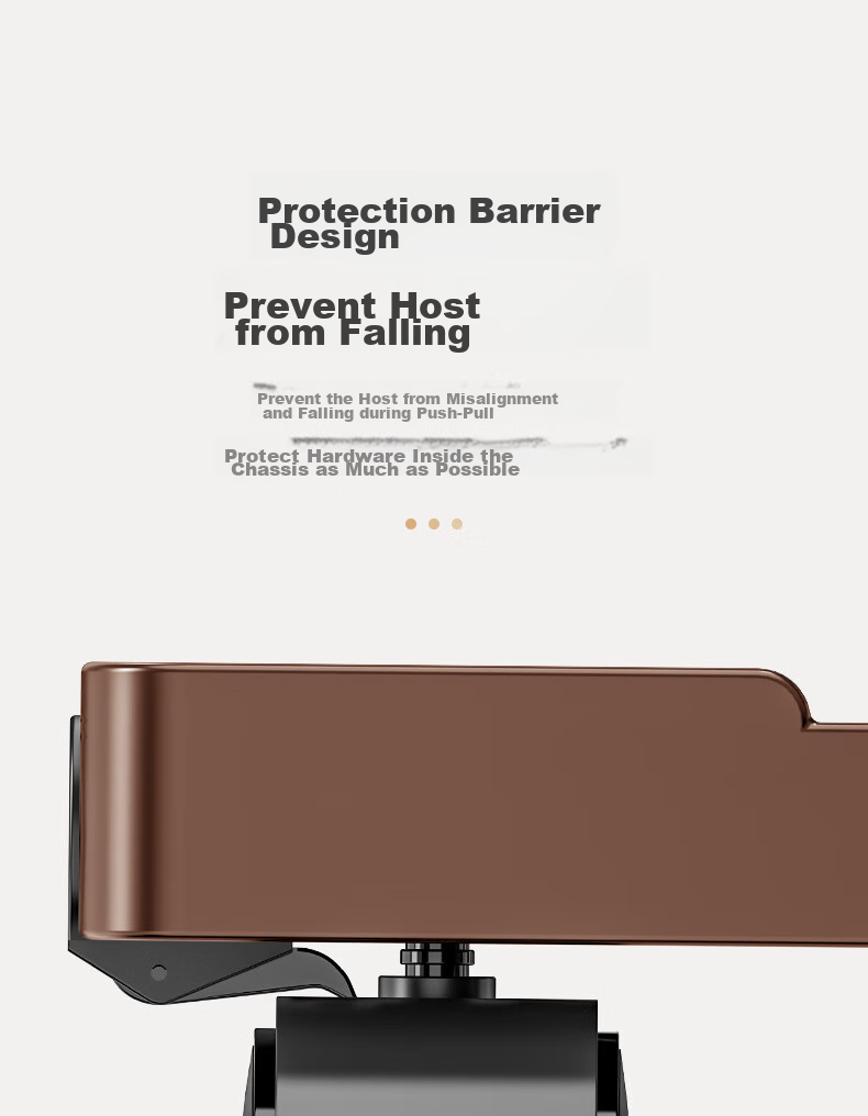 LinkStone Host Stand, Movable Desktop Computer Case Stand Base, Mobile Host Tray, Universal Casters Lock Wheels, Free Movement, Thickened Load-Bearing, Adjustable Length And Width 6