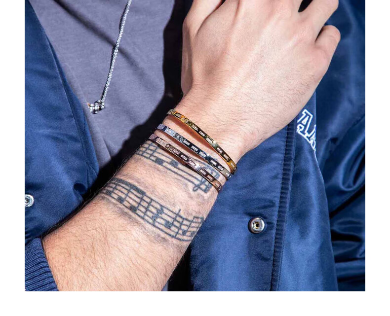 APM Monaco TOI MOI Morse Code Bracelet, Gift for Girlfriend, Wife, Boyfriend 6