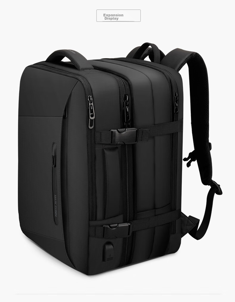 MARK RYDEN Backpack, Double Shoulder Bag, Large Capacity Travel Laptop Bag, Notebook 17.3-Inch Business Bag, Expandable Capacity, Gift-Giving 19