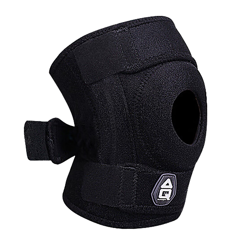AQ Knee Brace for Sports, Running, Cycling, Hiking, Badminton, Meniscus Protection, Knee Joint Support, Single Piece 51501L/XL