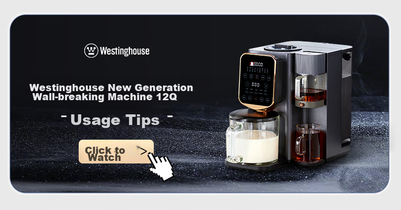 Westinghouse Blender, Hands-Free Automatic Cold And Hot Blending Multi-Functional Food Processor, Heat-Drying Sterilization Instant Tea Maker WPBQ10 34