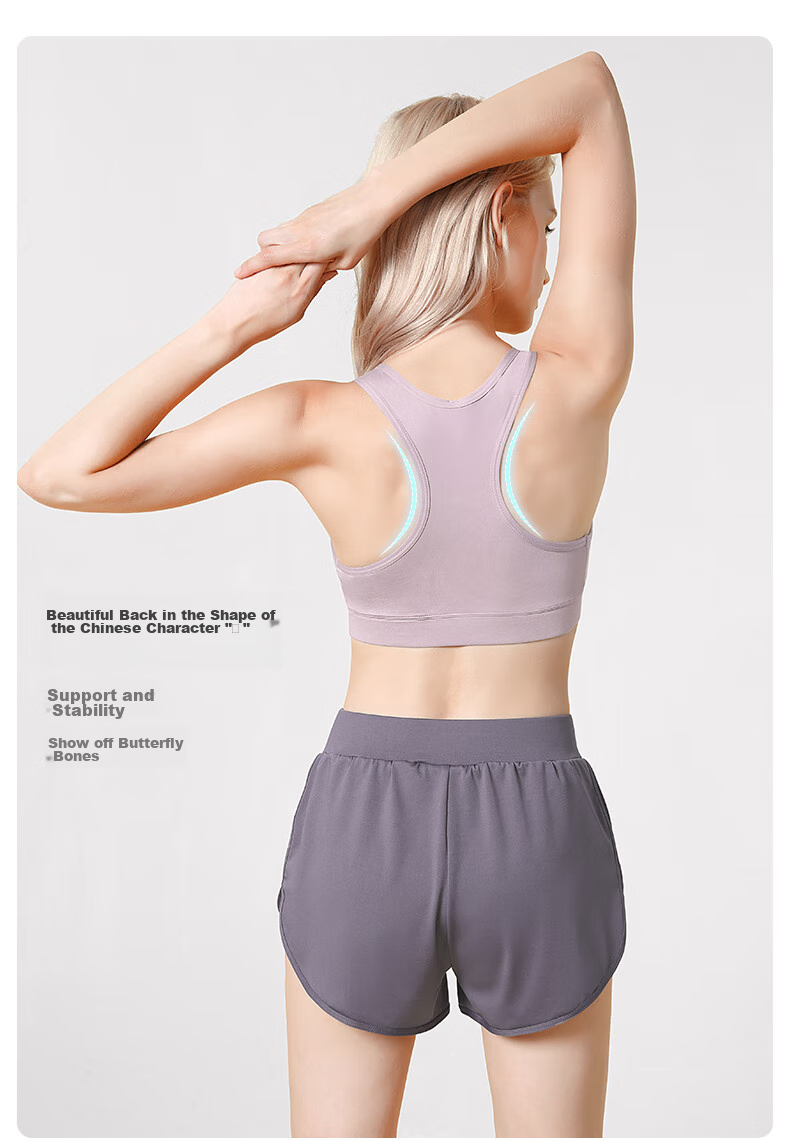 CAMEL Women's Sportswear Set, New Yoga Fitness Pilates Elastic Short-Sleeve Shorts And Pants Five-Piece Workout Outfit 30