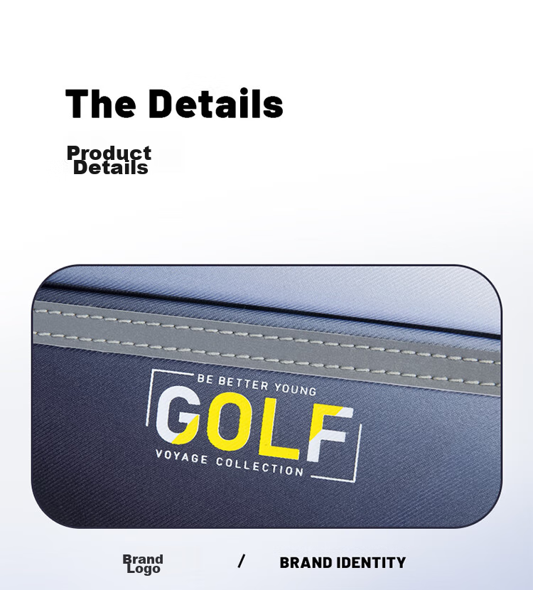GOLF Trendy Crossbody Bag for Men, Gradient Color Shoulder Bag, Outdoor Sports Waist Pack, Men's Phone Bag, Ink Wash 29