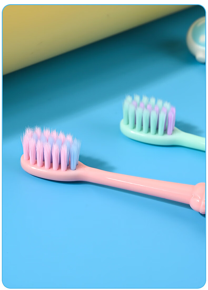 BRUSHING BEAR Children's Toothbrush Soft Bristles for Ages 3-6 to 7-8 Boys And Girls Elementary School Students Teething Period 8-Pack 13