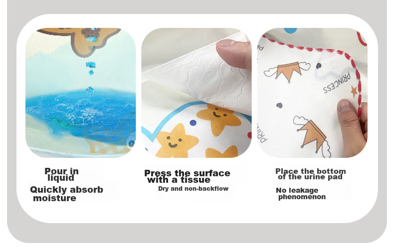 Peppa Pig Mom Baby Waterproof Washable Urine Pad Mattress Protector Menstrual Pad 1.5m x 2m 9
