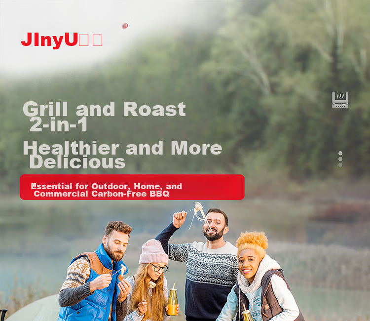 JInyu Portable Gas Stove for Barbecue, Outdoor Camping And Picnic Equipment, Gas Burner, Butane Stove, Cartridge Magnet Cooker 3