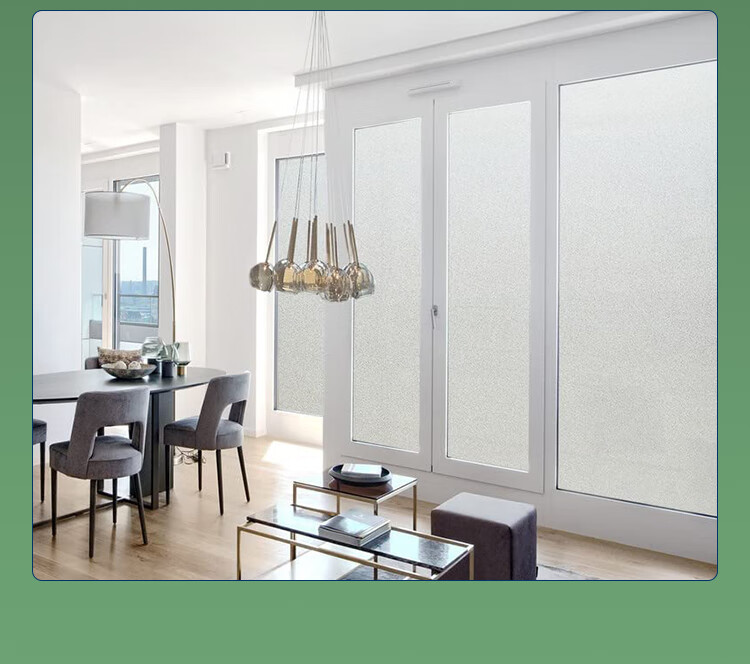 Qinghua Electrostatic Glass Film, Privacy Screen Film, Light-Transmitting Bathroom Glass Sticker, Colorful And Vibrant, 60*200cm 17